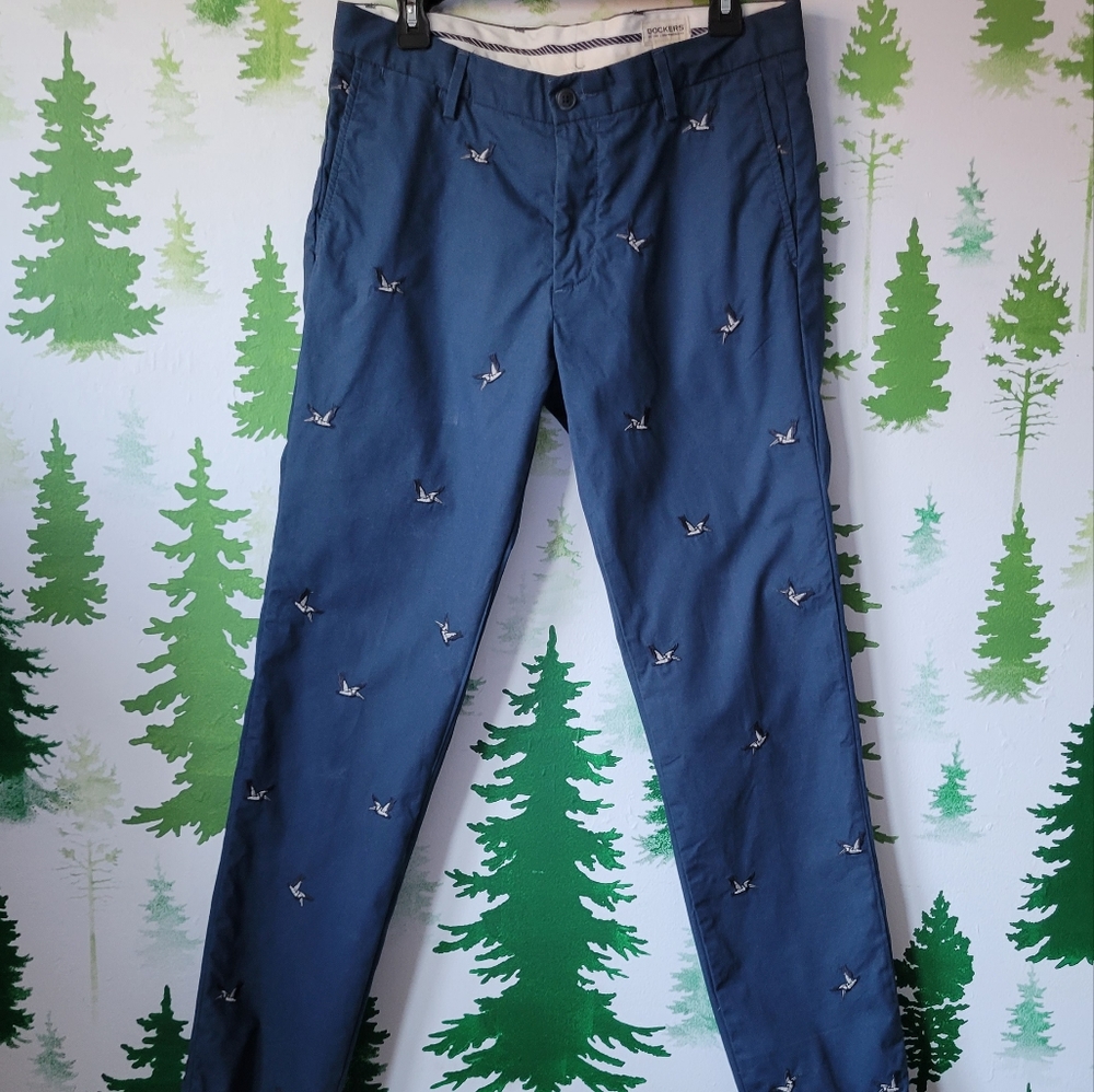33/32 Extra Slim Fit Bird Stich Dockers Dress/Casual Pants.